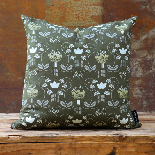 FÄGRING kuddfodral | mossgrön