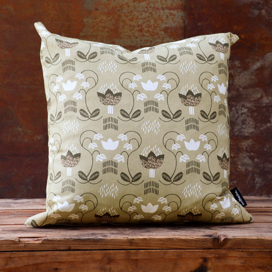 FÄGRING kuddfodral | gulgrön